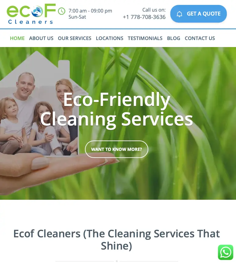 ecof-cleaners