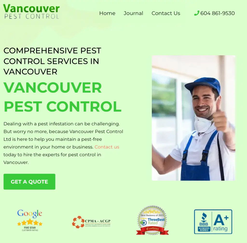 Vancouver-pest-control