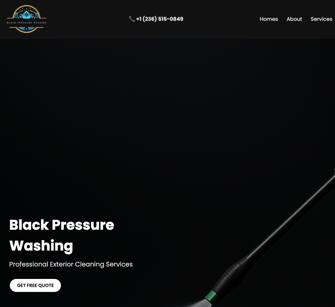 black-pressure-washing